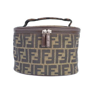 Fendi Zucca Vanity Bag Makeup Case